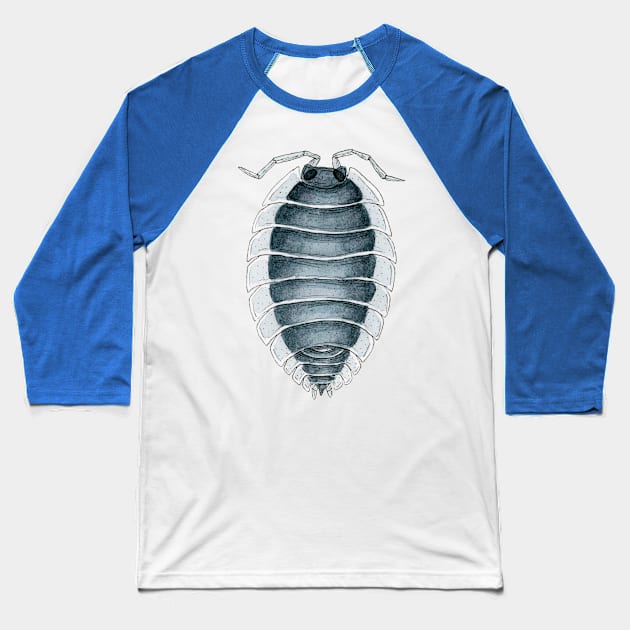 Porcellio werneri Isopod Baseball T-Shirt by paintedpansy